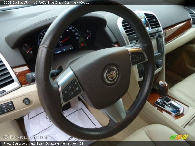 Blue Chip / Cashmere/Cocoa 2008 Cadillac SRX 4 V6 AWD