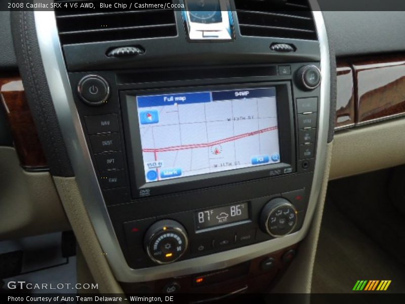 Blue Chip / Cashmere/Cocoa 2008 Cadillac SRX 4 V6 AWD