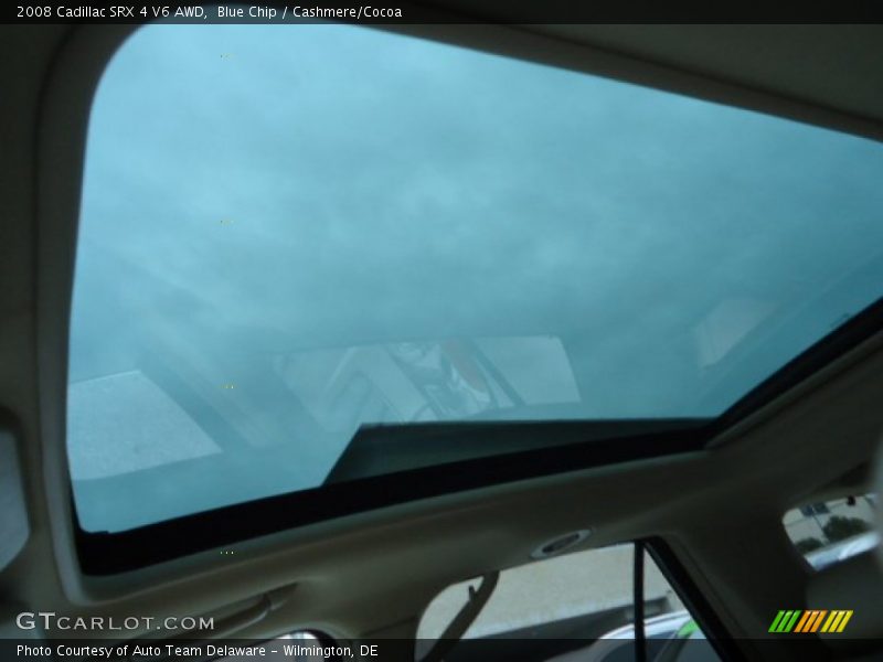 Blue Chip / Cashmere/Cocoa 2008 Cadillac SRX 4 V6 AWD