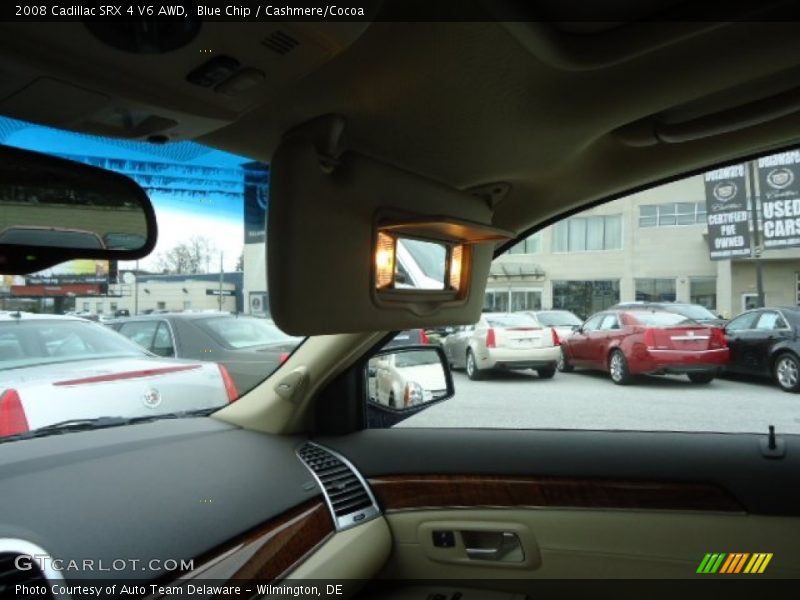 Blue Chip / Cashmere/Cocoa 2008 Cadillac SRX 4 V6 AWD
