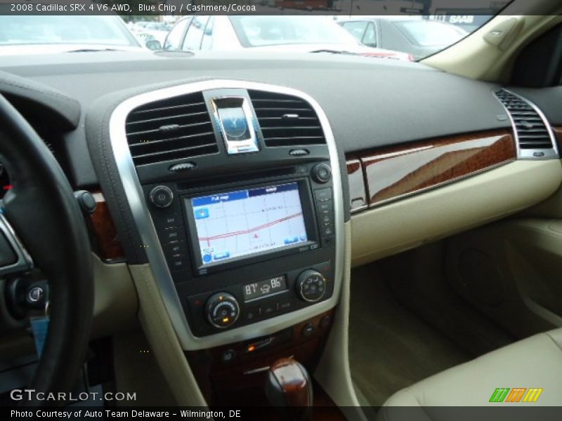 Blue Chip / Cashmere/Cocoa 2008 Cadillac SRX 4 V6 AWD