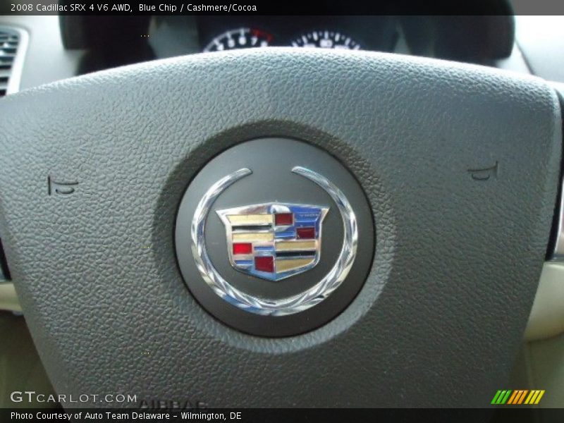 Blue Chip / Cashmere/Cocoa 2008 Cadillac SRX 4 V6 AWD