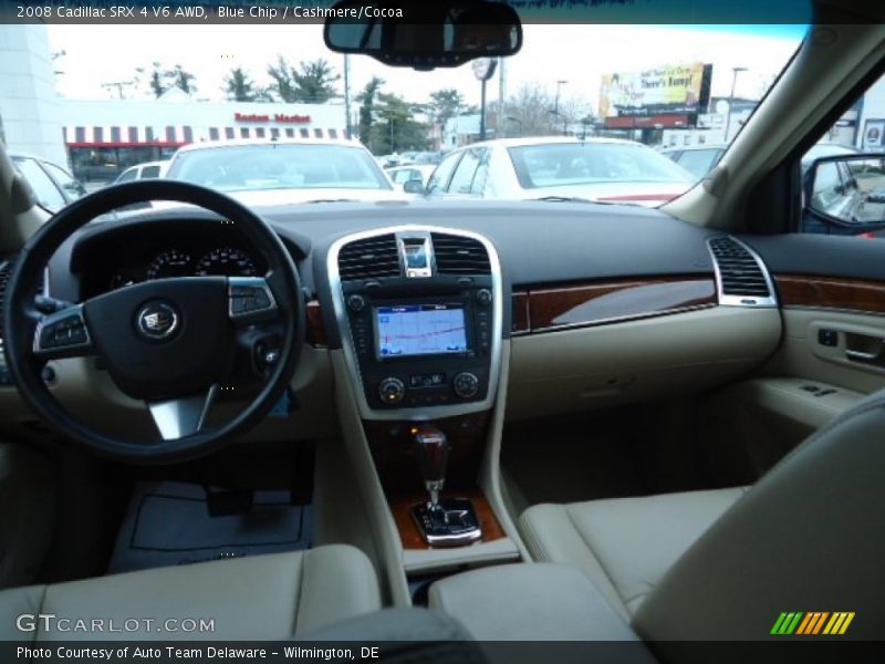Blue Chip / Cashmere/Cocoa 2008 Cadillac SRX 4 V6 AWD