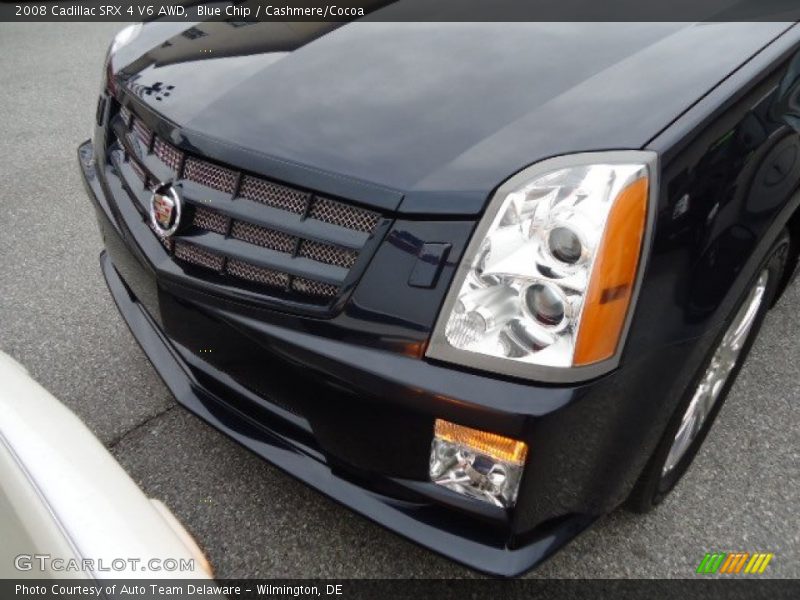 Blue Chip / Cashmere/Cocoa 2008 Cadillac SRX 4 V6 AWD