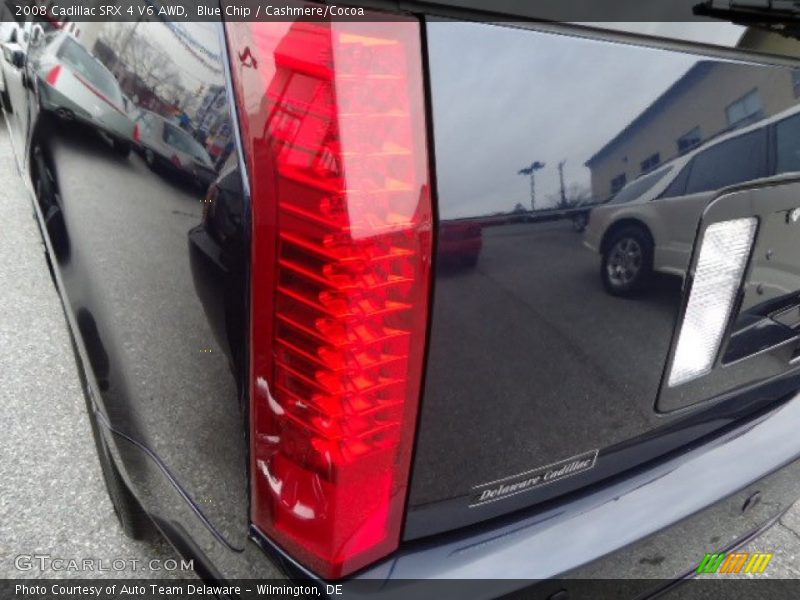 Blue Chip / Cashmere/Cocoa 2008 Cadillac SRX 4 V6 AWD