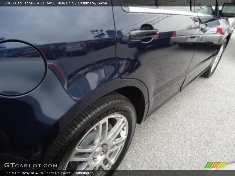 Blue Chip / Cashmere/Cocoa 2008 Cadillac SRX 4 V6 AWD