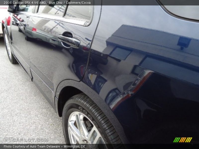 Blue Chip / Cashmere/Cocoa 2008 Cadillac SRX 4 V6 AWD