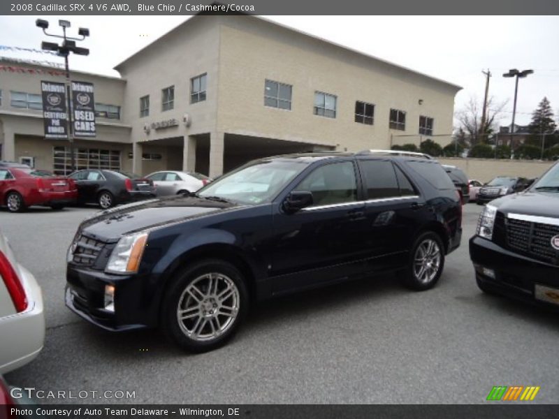 Blue Chip / Cashmere/Cocoa 2008 Cadillac SRX 4 V6 AWD