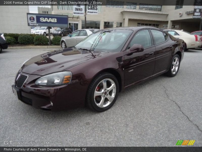 Dark Cherry Metallic / Ebony 2006 Pontiac Grand Prix GXP Sedan