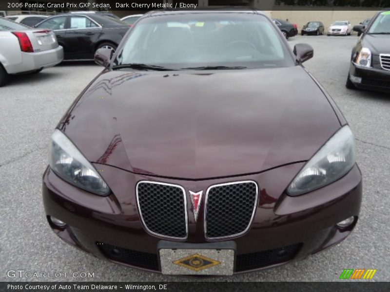 Dark Cherry Metallic / Ebony 2006 Pontiac Grand Prix GXP Sedan
