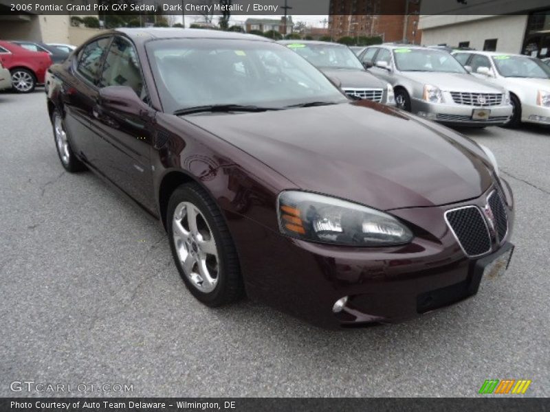 Dark Cherry Metallic / Ebony 2006 Pontiac Grand Prix GXP Sedan