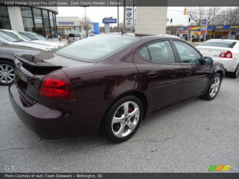 Dark Cherry Metallic / Ebony 2006 Pontiac Grand Prix GXP Sedan