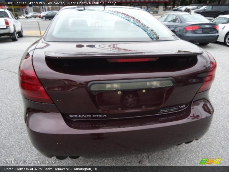 Dark Cherry Metallic / Ebony 2006 Pontiac Grand Prix GXP Sedan