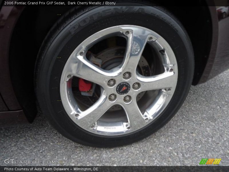 Dark Cherry Metallic / Ebony 2006 Pontiac Grand Prix GXP Sedan