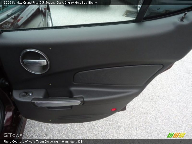 Dark Cherry Metallic / Ebony 2006 Pontiac Grand Prix GXP Sedan