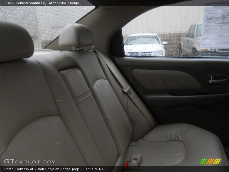 Ardor Blue / Beige 2004 Hyundai Sonata LX