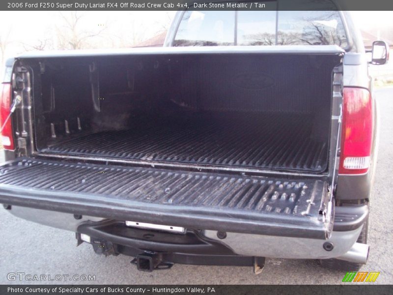 Dark Stone Metallic / Tan 2006 Ford F250 Super Duty Lariat FX4 Off Road Crew Cab 4x4