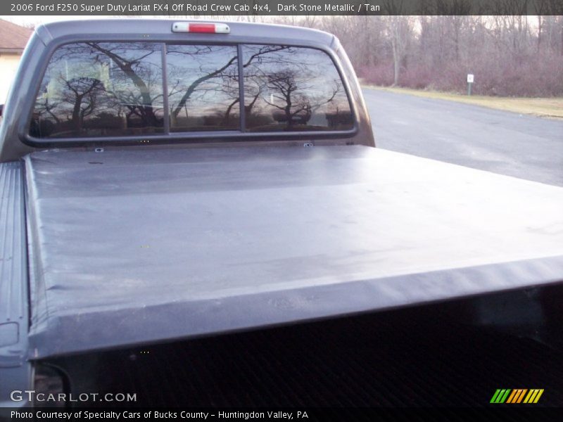 Dark Stone Metallic / Tan 2006 Ford F250 Super Duty Lariat FX4 Off Road Crew Cab 4x4