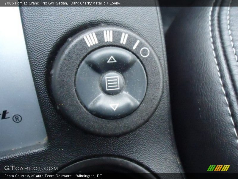 Dark Cherry Metallic / Ebony 2006 Pontiac Grand Prix GXP Sedan