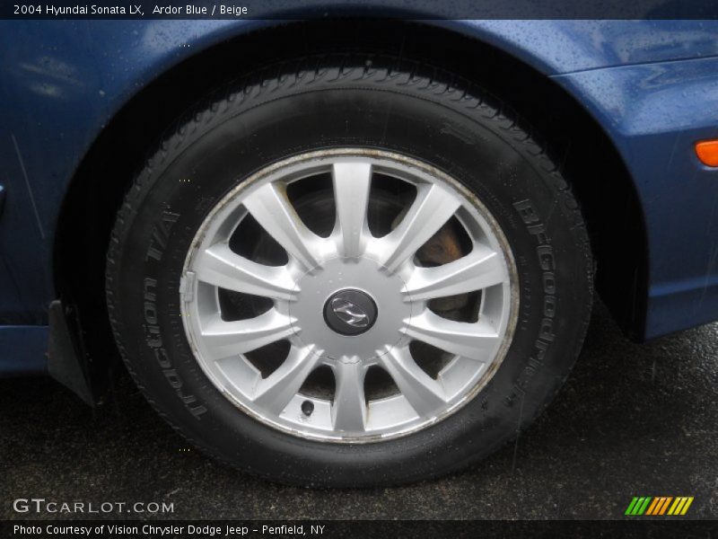  2004 Sonata LX Wheel