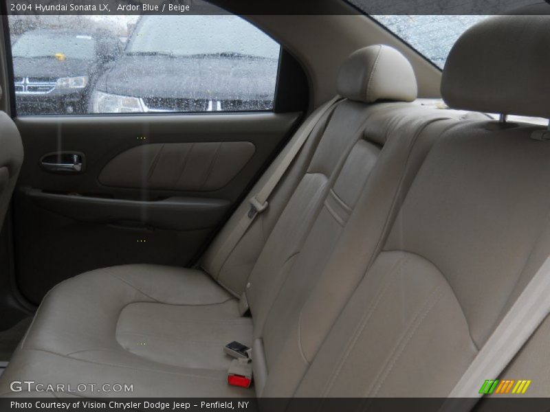 Ardor Blue / Beige 2004 Hyundai Sonata LX