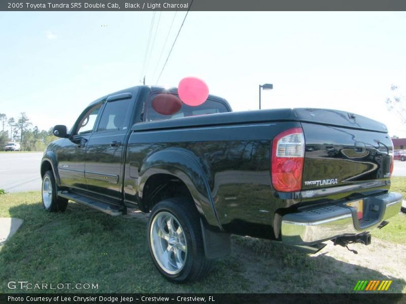 Black / Light Charcoal 2005 Toyota Tundra SR5 Double Cab