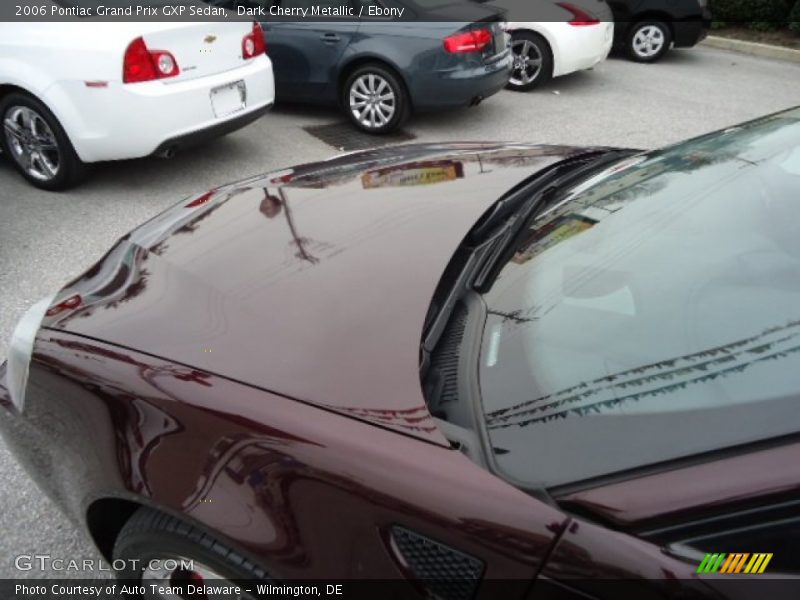 Dark Cherry Metallic / Ebony 2006 Pontiac Grand Prix GXP Sedan