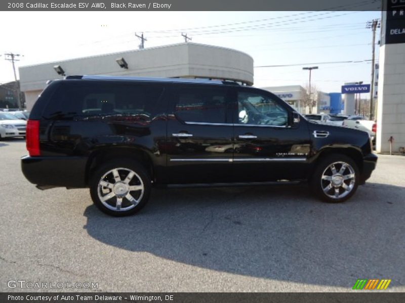 Black Raven / Ebony 2008 Cadillac Escalade ESV AWD