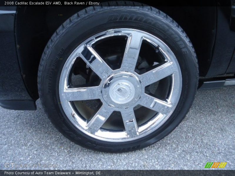 Black Raven / Ebony 2008 Cadillac Escalade ESV AWD