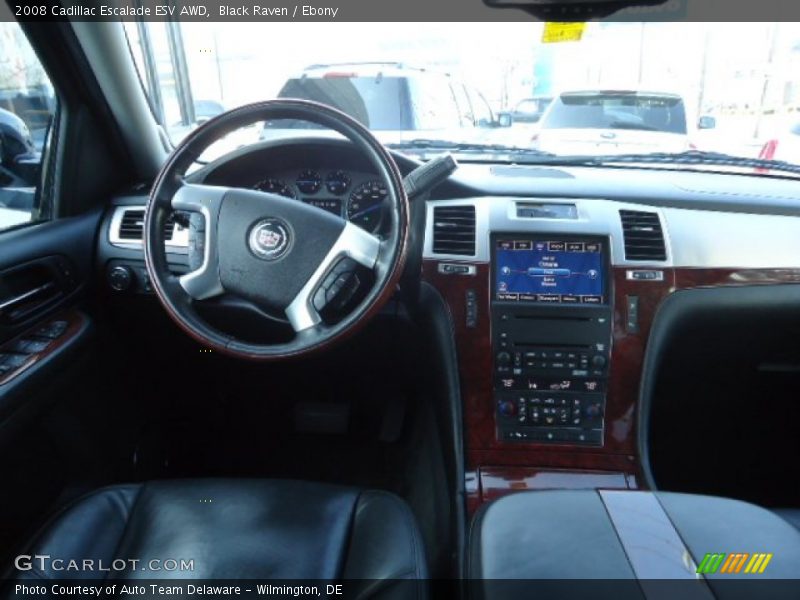 Black Raven / Ebony 2008 Cadillac Escalade ESV AWD
