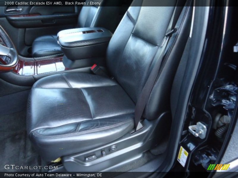 Black Raven / Ebony 2008 Cadillac Escalade ESV AWD
