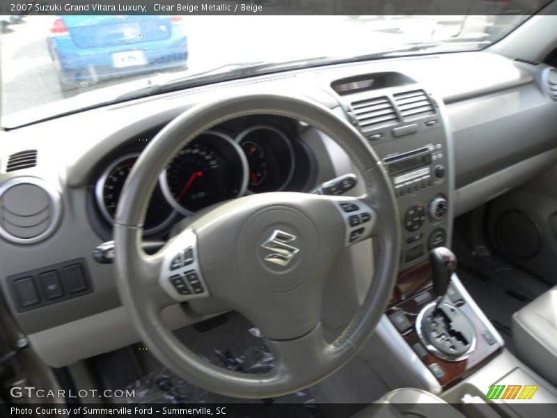 Clear Beige Metallic / Beige 2007 Suzuki Grand Vitara Luxury