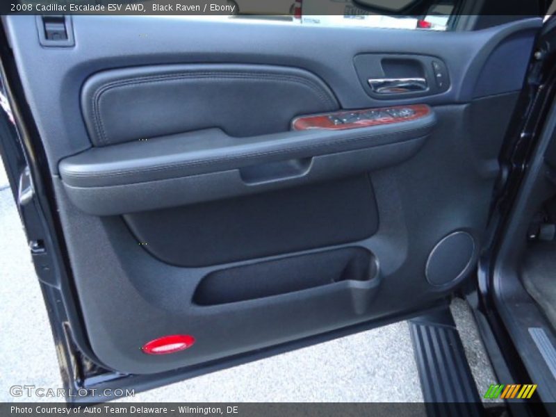 Black Raven / Ebony 2008 Cadillac Escalade ESV AWD