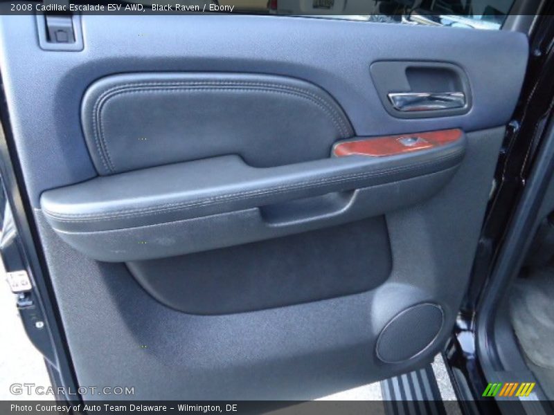 Black Raven / Ebony 2008 Cadillac Escalade ESV AWD
