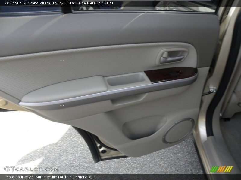Clear Beige Metallic / Beige 2007 Suzuki Grand Vitara Luxury