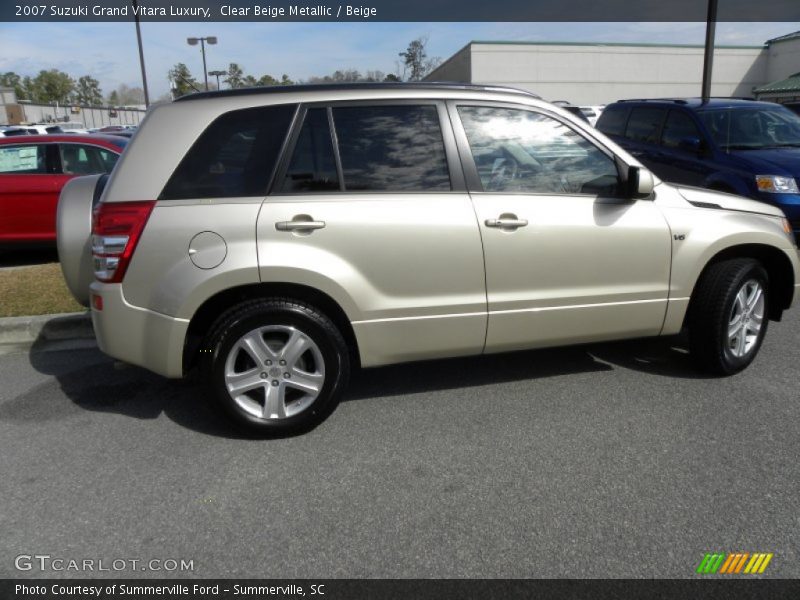 Clear Beige Metallic / Beige 2007 Suzuki Grand Vitara Luxury