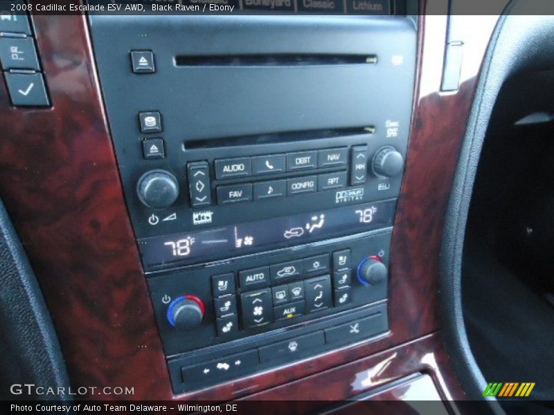 Black Raven / Ebony 2008 Cadillac Escalade ESV AWD