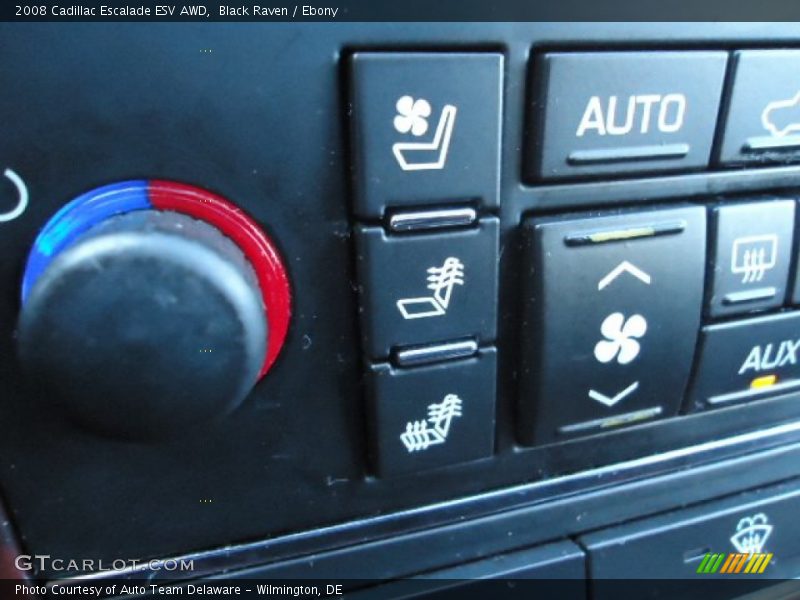 Black Raven / Ebony 2008 Cadillac Escalade ESV AWD