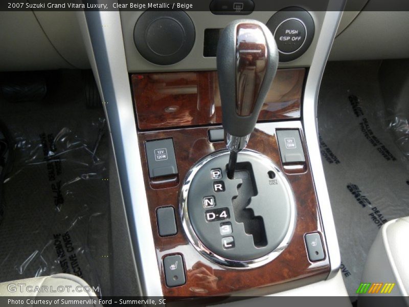 Clear Beige Metallic / Beige 2007 Suzuki Grand Vitara Luxury