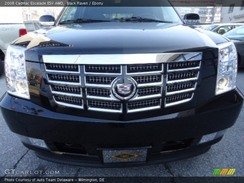 Black Raven / Ebony 2008 Cadillac Escalade ESV AWD