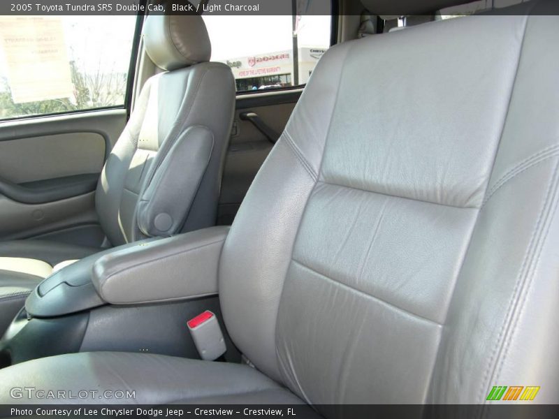 Black / Light Charcoal 2005 Toyota Tundra SR5 Double Cab