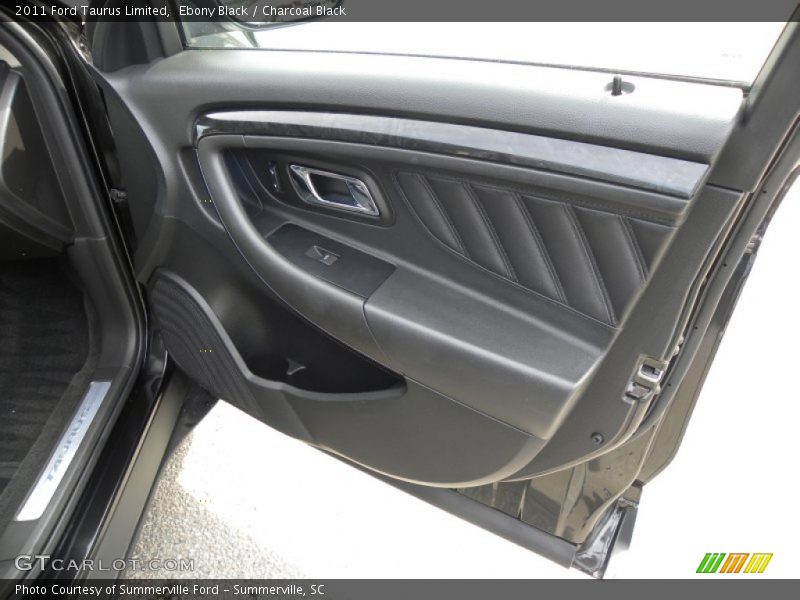 Ebony Black / Charcoal Black 2011 Ford Taurus Limited