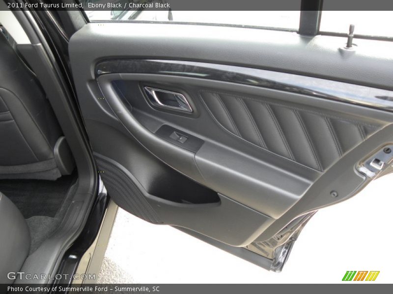 Ebony Black / Charcoal Black 2011 Ford Taurus Limited