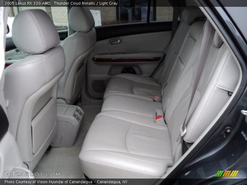 Thunder Cloud Metallic / Light Gray 2005 Lexus RX 330 AWD