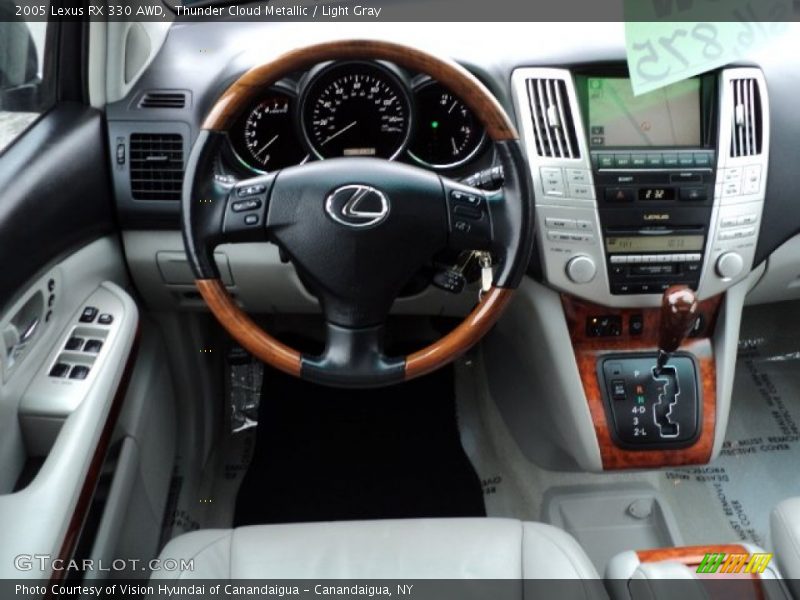 Thunder Cloud Metallic / Light Gray 2005 Lexus RX 330 AWD