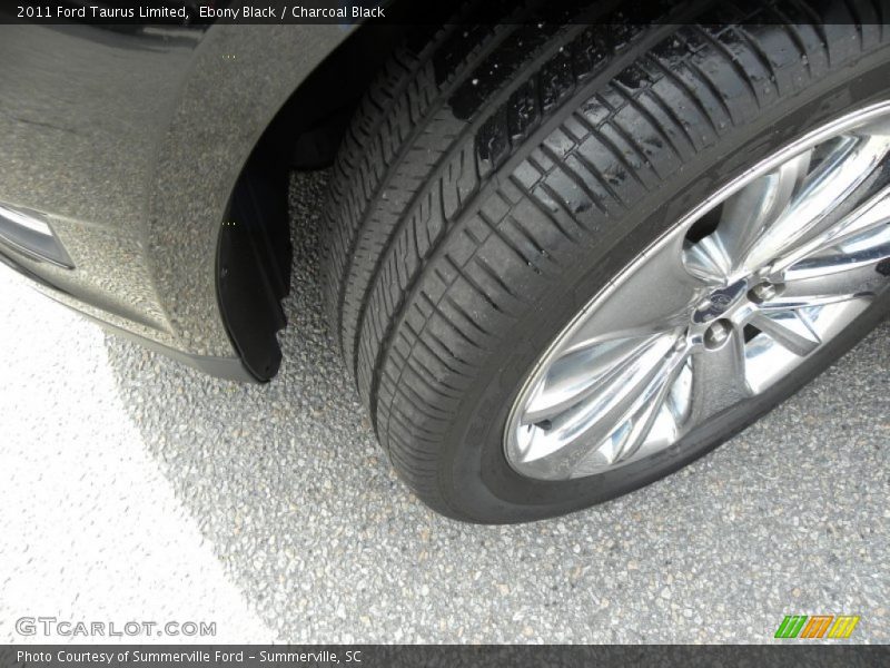Ebony Black / Charcoal Black 2011 Ford Taurus Limited