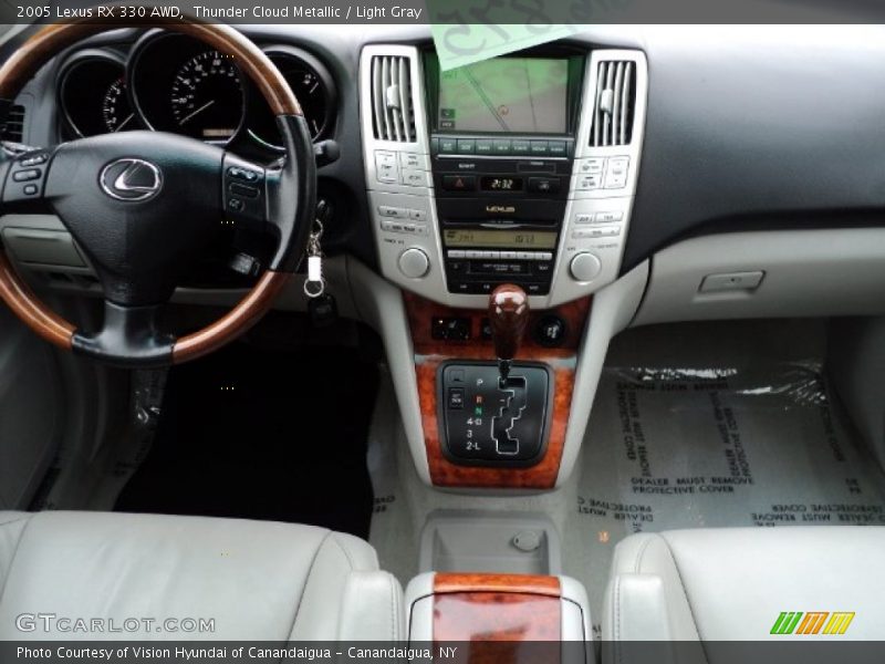 Thunder Cloud Metallic / Light Gray 2005 Lexus RX 330 AWD