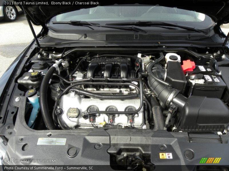 Ebony Black / Charcoal Black 2011 Ford Taurus Limited