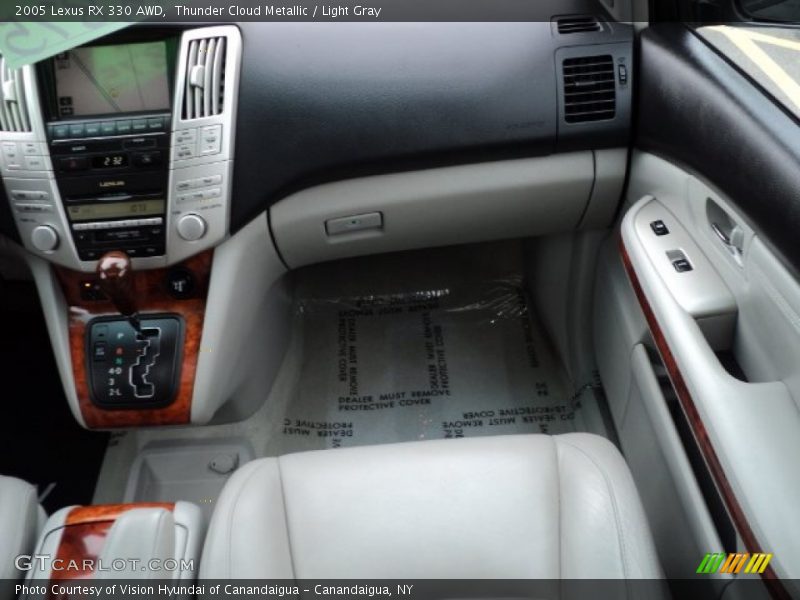 Thunder Cloud Metallic / Light Gray 2005 Lexus RX 330 AWD
