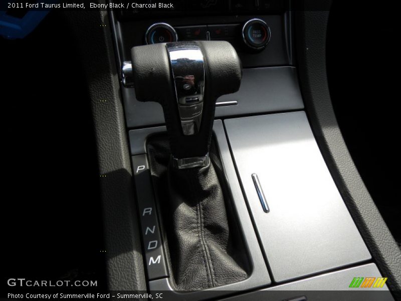 Ebony Black / Charcoal Black 2011 Ford Taurus Limited